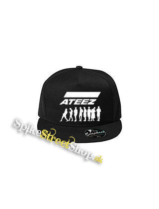 ATEEZ - Logo & Silhouette - čierna šiltovka model "Snapback"