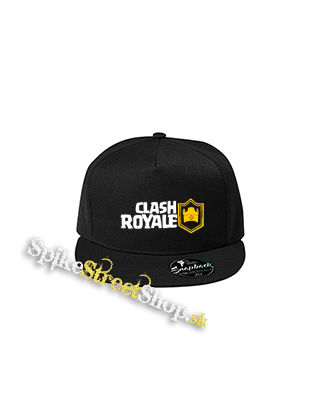 CLASH ROYALE - Logo - čierna šiltovka model "Snapback"