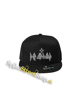DEF LEPPARD - Logo 3 - čierna šiltovka model "Snapback"