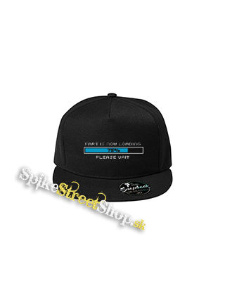 FART IS LOADING - čierna šiltovka model "Snapback"