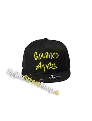 GUANO APES - Logo Yellow - čierna šiltovka model "Snapback"