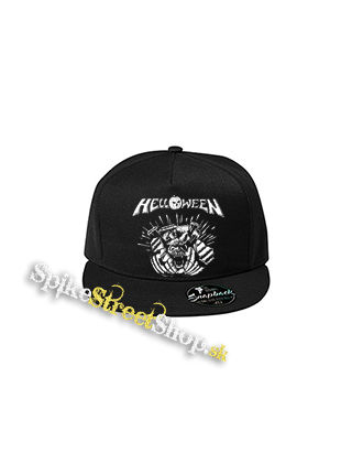 HELLOWEEN - 80' Logo - Metal Pumpkin Head - čierna šiltovka model "Snapback"