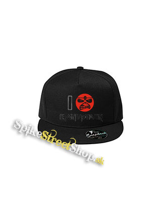 IRON MAIDEN - I Love Iron Maiden - čierna šiltovka model "Snapback"