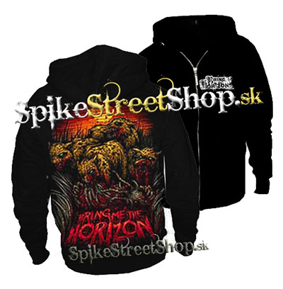 BRING ME THE HORIZON - Cheetah - čierna pánska mikina na zips