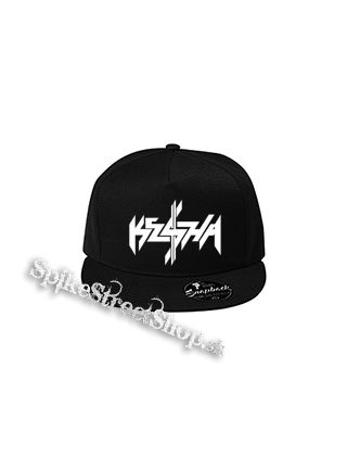 Ke$ha - Logo - čierna šiltovka model "Snapback"