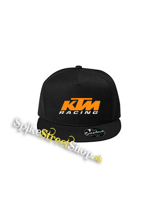 KTM RACING - Logo - čierna šiltovka model "Snapback"