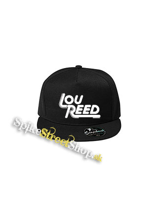 LOU REED - Logo - čierna šiltovka model "Snapback"