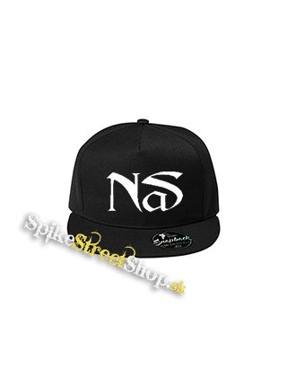 NAS - Logo Hip Hop Legend - čierna šiltovka model "Snapback"