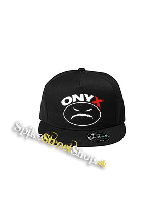 ONYX - Logo - čierna šiltovka model "Snapback"