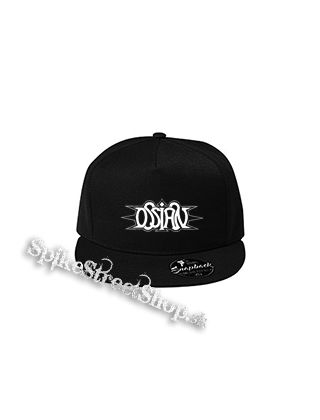 OSSIAN - Logo - čierna šiltovka model "Snapback"