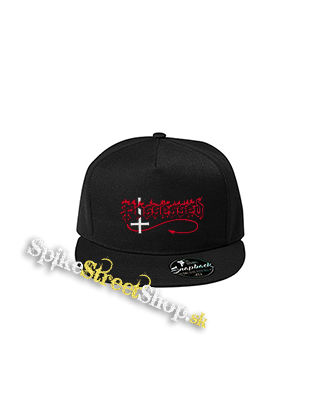 POSSESSED - Logo Red White - čierna šiltovka model "Snapback"