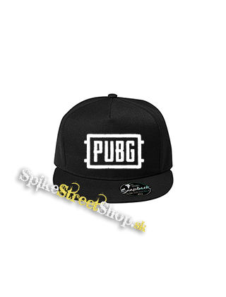 PUBG - Logo - čierna šiltovka model "Snapback"