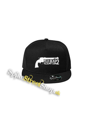 RED DEAD REDEMPTION - Logo Revolver - čierna šiltovka model "Snapback"