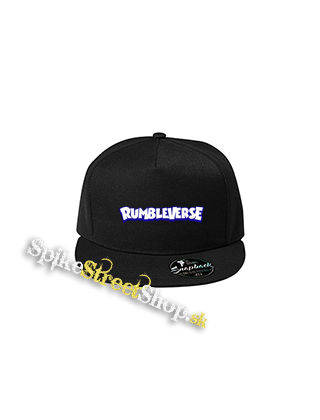 RUMBLEVERSE - Logo Blue - čierna šiltovka model "Snapback"