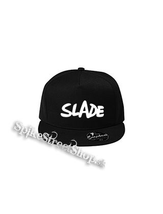 SLADE - Logo - čierna šiltovka model "Snapback"