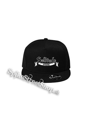 SOLITUDE AETURNUS - Old School Logo - čierna šiltovka model "Snapback"