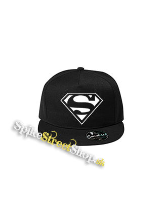 SUPERMAN - Logo - čierna šiltovka model "Snapback"