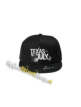 TEXAS IN JULY - Logo - čierna šiltovka model "Snapback"