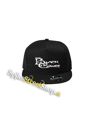 THE BLACK CROVES - Logo White - čierna šiltovka model "Snapback"