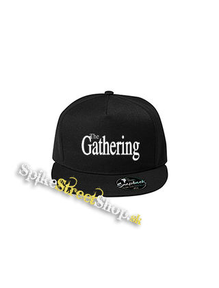 THE GATHERING - Logo White - čierna šiltovka model "Snapback"