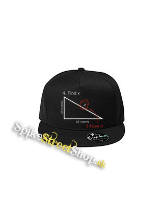 TOM HOLLAND - Find X - čierna šiltovka model "Snapback"
