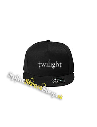 TWILIGHT - Logo - čierna šiltovka model "Snapback"