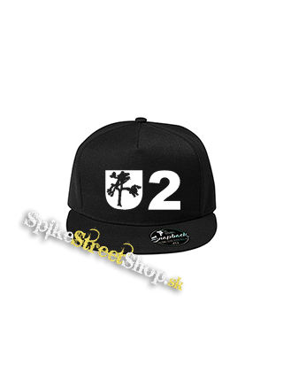 U2 - Logo Tree - čierna šiltovka model "Snapback"