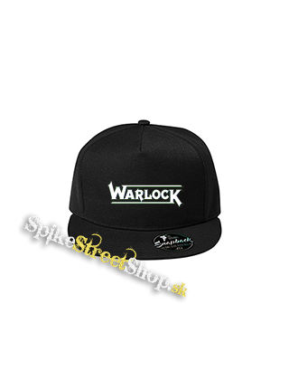 WARLOCK - Logo - čierna šiltovka model "Snapback"