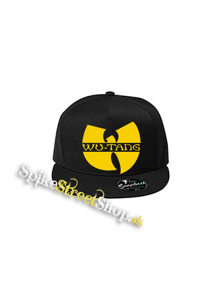 WU TANG CLAN - Yellow Logo - čierna šiltovka model "Snapback"