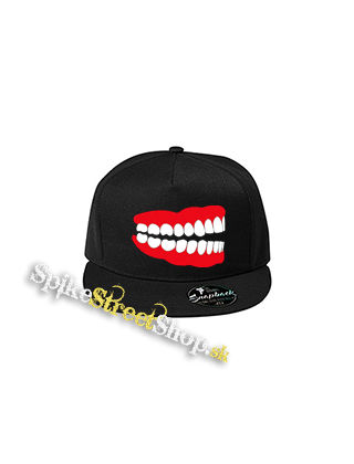 ZUBY - čierna šiltovka model "Snapback"