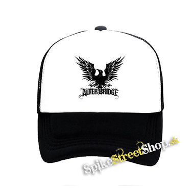 ALTER BRIDGE - Logo - čiernobiela sieťkovaná šiltovka model "Trucker"