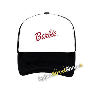 BARBIE - čiernobiela sieťkovaná šiltovka model "Trucker"