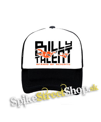 BILLY TALENT - Afraid Of Height Base Jumping 2016 - čiernobiela sieťkovaná šiltovka model "Trucker"
