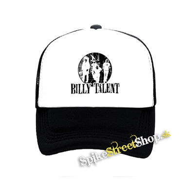 BILLY TALENT - Band - čiernobiela sieťkovaná šiltovka model "Trucker"