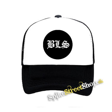 BLACK LABEL SOCIETY - Crest - čiernobiela sieťkovaná šiltovka model "Trucker"