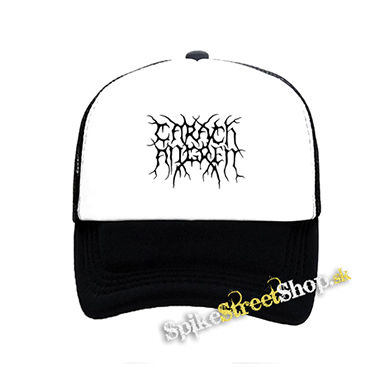 CARACH ANGREN - Logo - čiernobiela sieťkovaná šiltovka model "Trucker"