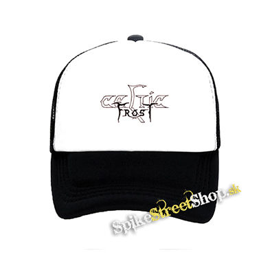 CELTIC FROST - Logo White - čiernobiela sieťkovaná šiltovka model "Trucker"