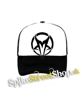 MUDVAYNE - Band Symbol - čiernobiela sieťkovaná šiltovka model "Trucker"