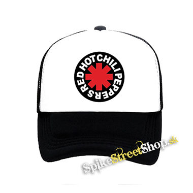 RED HOT CHILI PEPPERS - Asterix - čiernobiela sieťkovaná šiltovka model "Trucker"