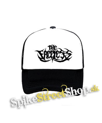 THE FACELESS - Logo - čiernobiela sieťkovaná šiltovka model "Trucker"