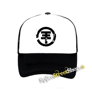 TOKIO HOTEL - Crest - čiernobiela sieťkovaná šiltovka model "Trucker"