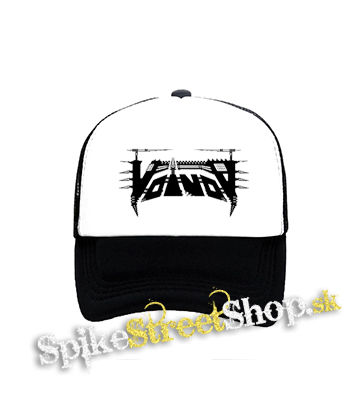 VOIVOD - Technology Logo - čiernobiela sieťkovaná šiltovka model "Trucker"