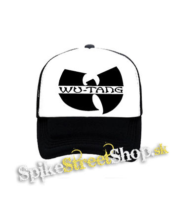 WU TANG CLAN - Logo - čiernobiela sieťkovaná šiltovka model "Trucker"