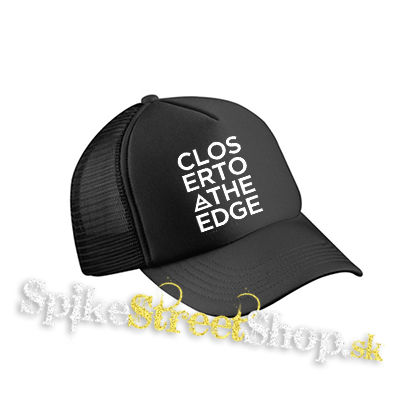 30 SECONDS TO MARS - Closer To The Edge - čierna sieťkovaná šiltovka model "Trucker Cap"