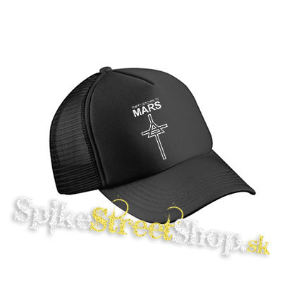 30 SECONDS TO MARS - Monolith - čierna sieťkovaná šiltovka model "Trucker Cap"