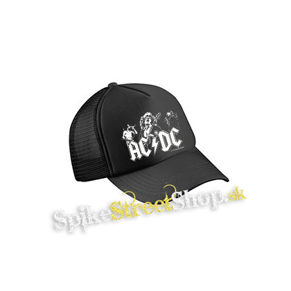 ACDC - Let There Be Rock - čierna sieťkovaná šiltovka model "Trucker Cap"