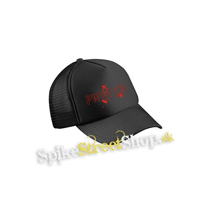 ACDC - Power Up Angus - čierna sieťkovaná šiltovka model "Trucker Cap"