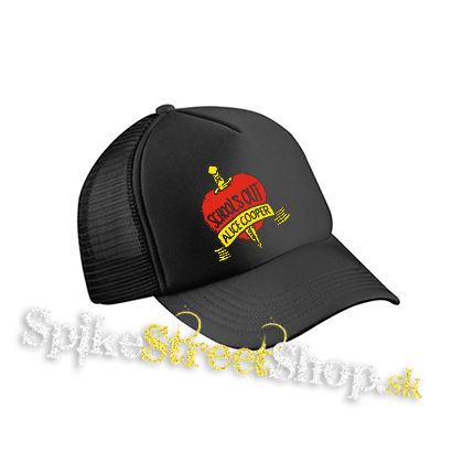 ALICE COOPER - School's Out - čierna sieťkovaná šiltovka model "Trucker Cap"