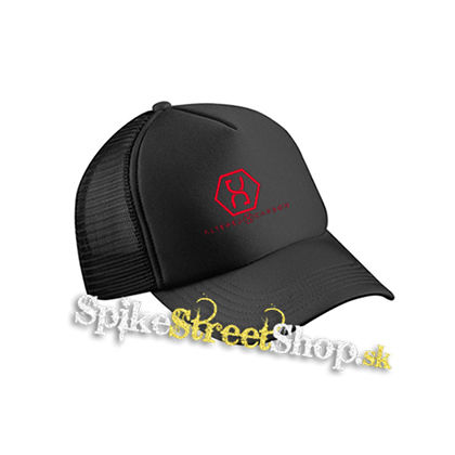 ALTERED CARBON - Red Logo - čierna sieťkovaná šiltovka model "Trucker Cap"
