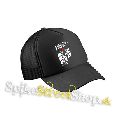AVENGED SEVENFOLD - Rose - čierna sieťkovaná šiltovka model "Trucker Cap"
